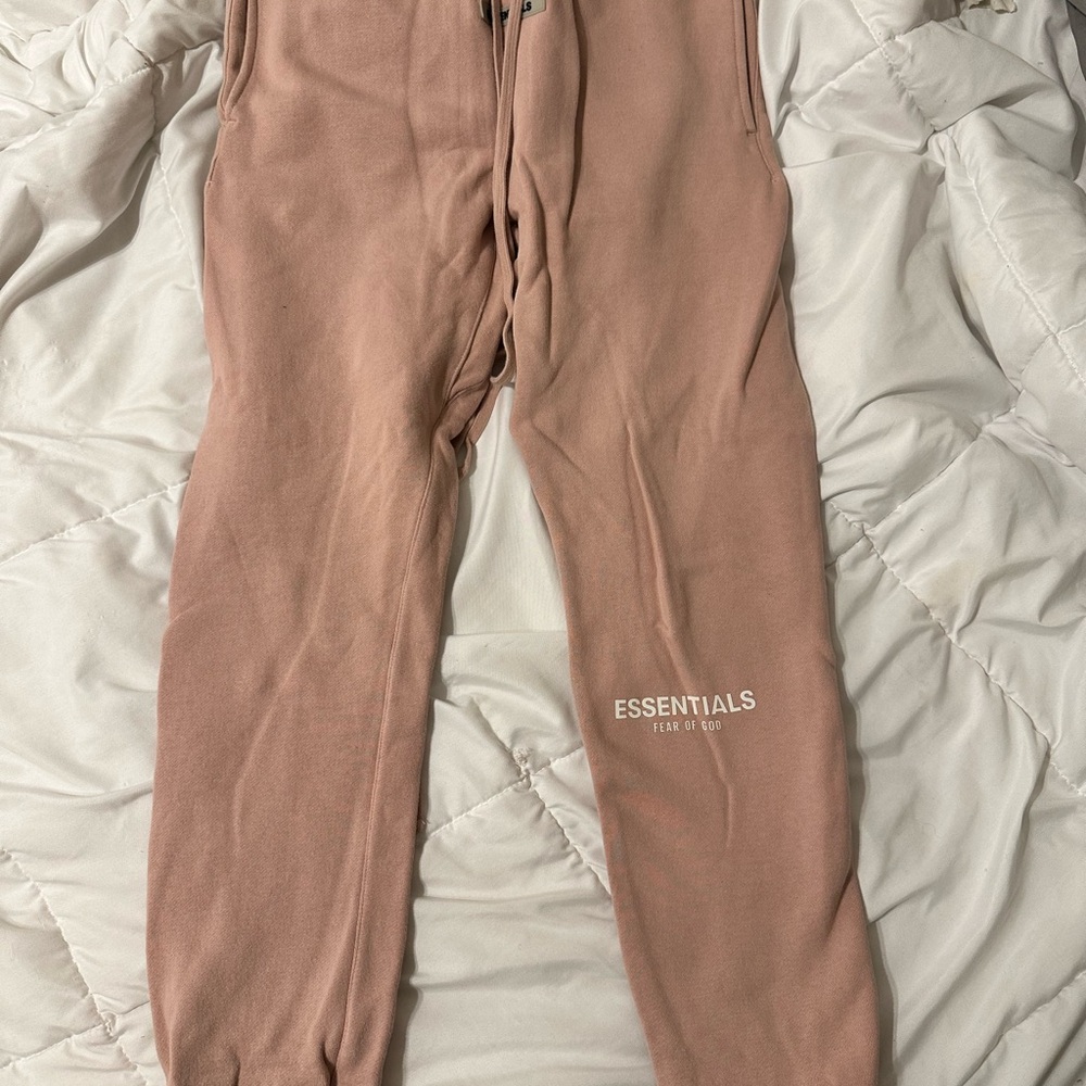 Fear of God Essentials Tan Sweatpants